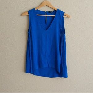 Madewell Royal Blue Sleeveless Tank Top